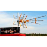 ANTENA ZEWNĘTRZNA SPARTA HIRRO LTE COMBO VHF + UHF + ZASILACZ PS-1