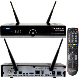OCTAGON SF8008 SUPREME COMBO UHD 4K 1 X DVB-S2X 1 X DVB-T2/C