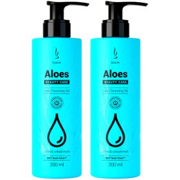 ALOES FACE CLEANSING GEL 200ML - 2 SZTUKI