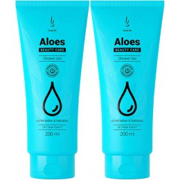 ALOES SHOWER GEL BEAUTY CARE 200ML - 2 SZTUKI