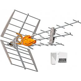 ANTENA ZEWNĘTRZNA TELEVES TFORCE DAT BOSS + ZASILACZ 24V 2 WYJŚCIA