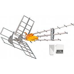 ANTENA ZEWNĘTRZNA TELEVES TFORCE DAT BOSS MIX + ZASILACZ 12V IF SAT