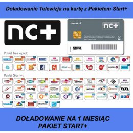 DOŁADOWANIE KART TNK START+ NA 1 MIESIĄC