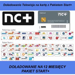 DOŁADOWANIE KART TNK START+ NA 12 MIESIĘCY