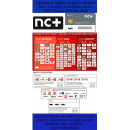 DOŁADOWANIE KART TNK START+ Z WSZYSTKIMI PAKIETAMI NA 3 MIESIĄCE