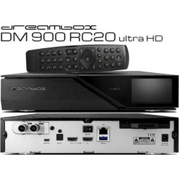 DREAMBOX DM900 RC20 HD 4K DUAL (2 X DVB-T2/C) + DYSK 1TB