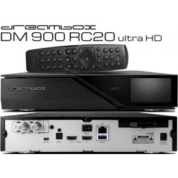 DREAMBOX DM900 RC20 HD 4K FBC (2 X DVB-S2X MS) + DYSK 500GB
