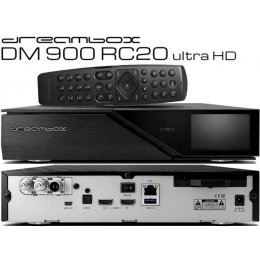 DREAMBOX DM900 RC20 HD 4K TRIPLE MS (2 X DVB-S2X + DVB-T2/C) + DYSK 500GB