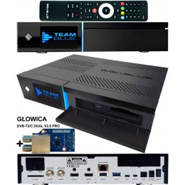 GiGaBlue UHD QUAD 4K PRO 2XDVB-S2 FBC + DVB-T2/C
