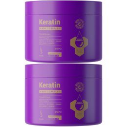 KERATIN HAIR COMPLEX ADVANCED FORMULA CONDITIONER 200ML - 2 SZTUKI