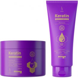 KERATIN HAIR COMPLEX ADVANCED FORMULA SHAMPOO 200ML + CONDITIONER 200ML