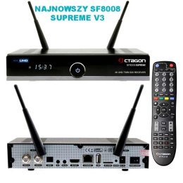 OCTAGON SF8008 V3 SUPREME TWIN UHD 4K 2 x DVB-S2X MS