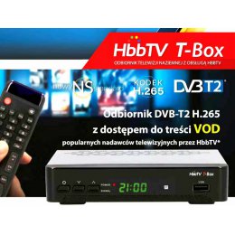 OPTICUM HbbTV T-BOX DVB-T2 H.265 HEVC
