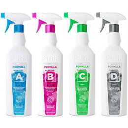 PAKIET PIURIF - 4 X FORMULA A/B/C/D (SPRYSKIWACZ Z PRÓBKĄ KONCENTRATU)