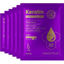 PRÓBKA 5 X KERATIN HAIR COMPLEX ADVANCED FORMULA SHAMPOO 5 X 5ML
