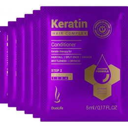 PRÓBKA 5 X KERATIN HAIR COMPLEX ADVANCED FORMULA CONDITIONER 5 X 5ML