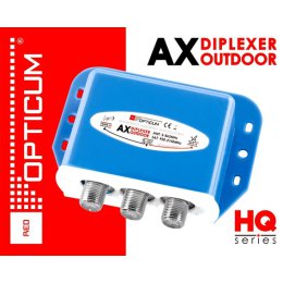 SUMATOR RTV/SAT OUT OPTICUM AX DIPLEXER DO SINGLE