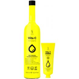 VITA C SUPLEMENT + KOSMETYK (BUTELKA + KREM DO RĄK)