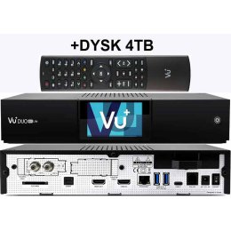 VU+ DUO 4K LITE DVB-S2X FBC + DYSK 4TB