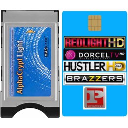 ZESTAW EROTYCZNY - MODUŁ ALPHACRYPT + KARTA ELITE 5+ - 1/2 ROKU - 5 KANAŁÓW