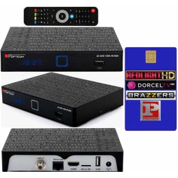 ZESTAW EROTYCZNY - OPTICUM AX UHD 1500 4K + KARTA ELITE 4+ 1/2 ROKU - 4 KANAŁY